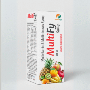 MultiFy Multivitamin and Minerals Syrup, 200 ml, Health Supplement