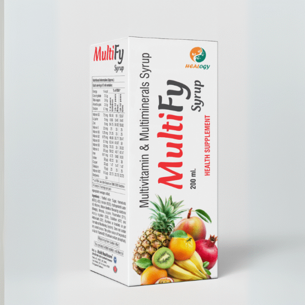 MultiFy Multivitamin and Minerals Syrup, 200 ml, Health Supplement